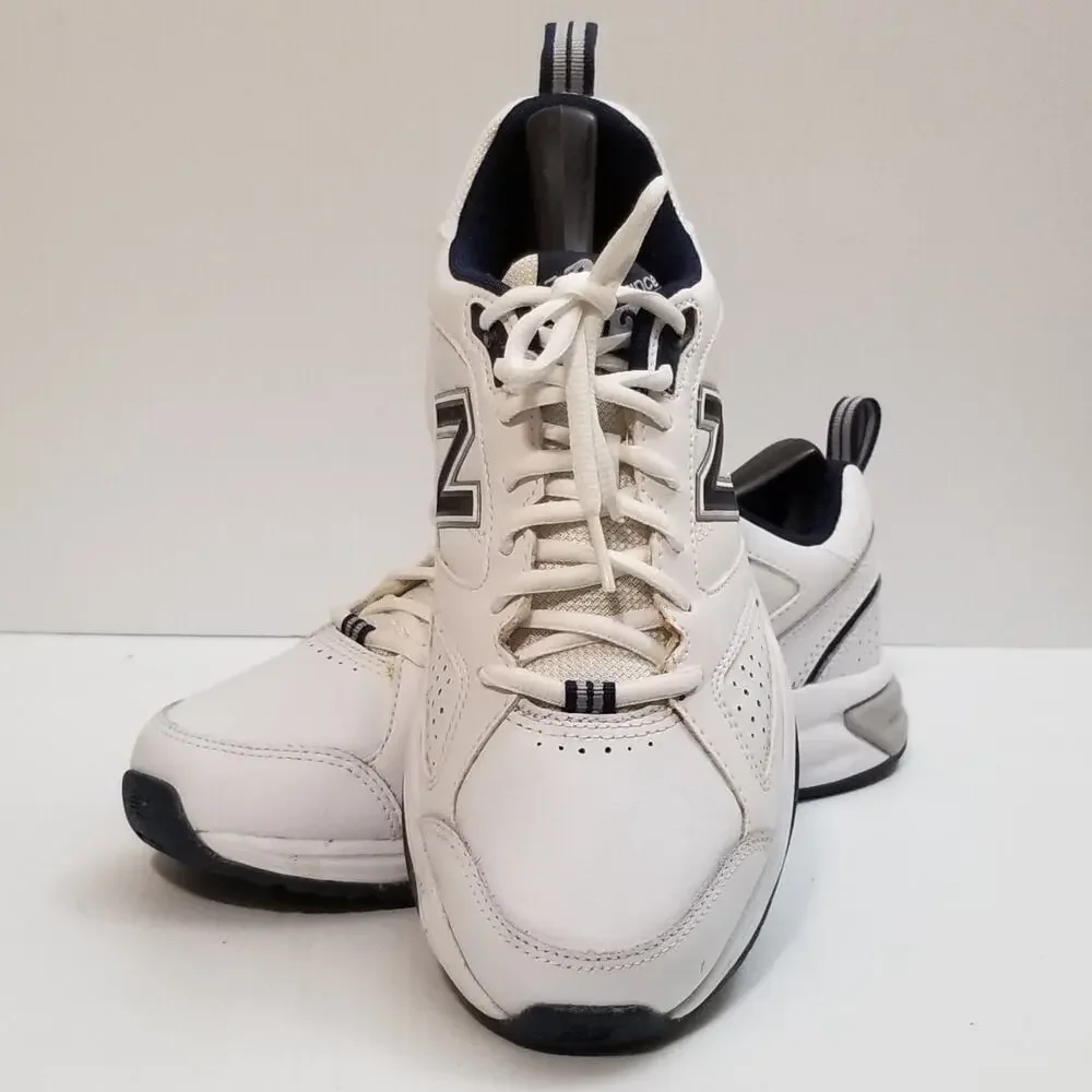 New Balance 623 MX623WN White Navy Blue Gray Sneakers Shoes Mens Size 7.5 D